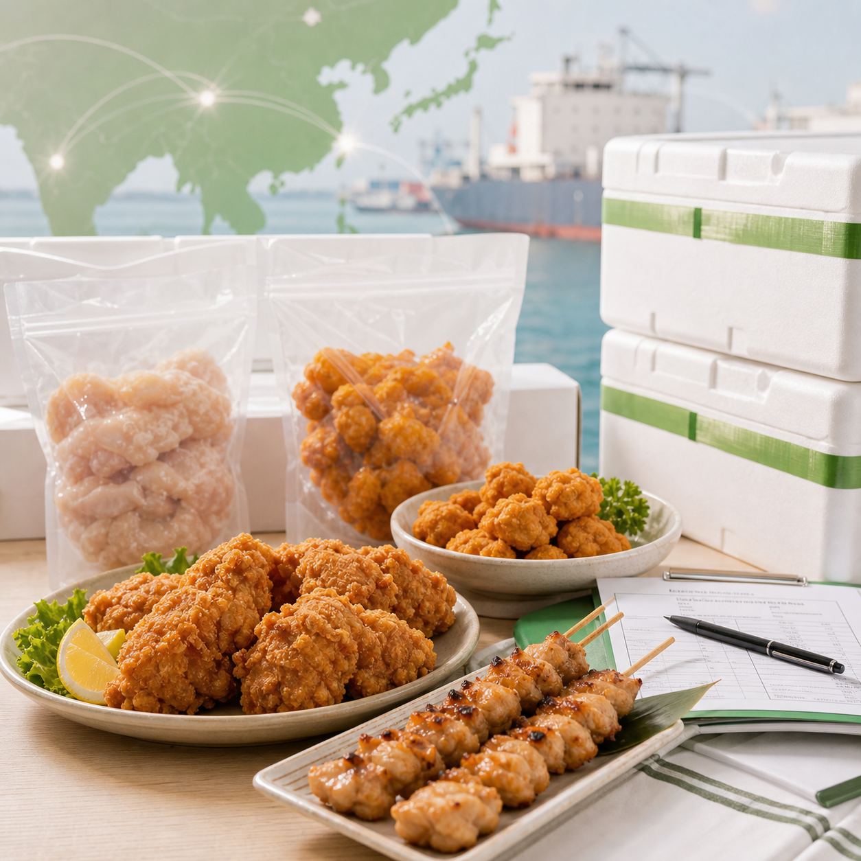 雞肉產品冷鏈流通