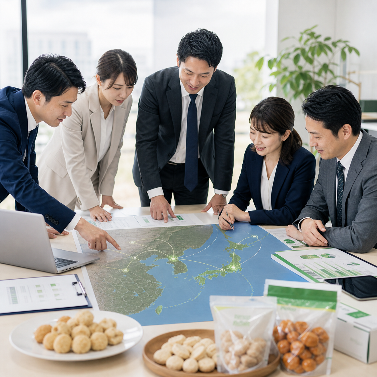 中日港三地商貿連結